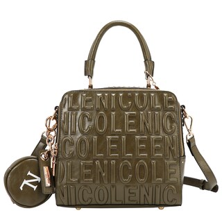 Foto 1 | Foto 1 | Bolsa De Mano Nicole Lee En Relieve Y Con Monedero