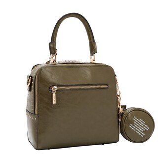 Foto 3 | Foto 3 | Bolsa De Mano Nicole Lee En Relieve Y Con Monedero