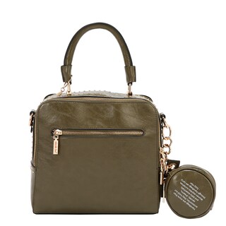 Foto 4 | Foto 4 | Bolsa De Mano Nicole Lee En Relieve Y Con Monedero