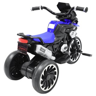 Foto 8 | Foto 8 | Moto Montable Eléctrica Para Niños Triciclo Híbrido Con Luces Y Sonido Recargable 6v Soporta Hasta 30 Kg - Azul