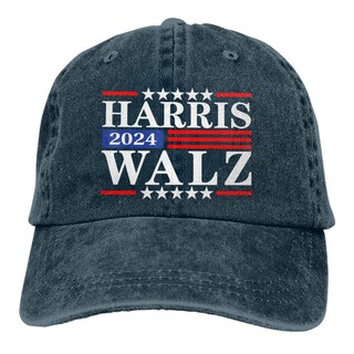 Foto 1 | Foto 1 | Gorra Harris Walz 2024 Para Hombre 100% Algodón Sin Estructura - Venta Internacional.