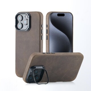 Foto 1 | Foto 1 | Funda Zoof De Piel Auténtica Para Iphone 16 Pro Max Con Soporte - Venta Internacional.