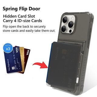 Foto 2 | Foto 2 | Funda Tipo Cartera Marphe Para Iphone 16 Pro Con 3 O 4 Ranuras Para Tarjetas - Venta Internacional.
