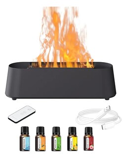 Foto 1 | Foto 1 | Umidificador Difusor Aceites Esenciales Aromas Aromaterapia Ultrasónico Con Función Silenciosa Temporizador Y Niebla De Llama 7