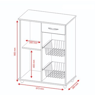 Foto 7 | Foto 7 | Mueble para Microondas Skal Living con Frutero