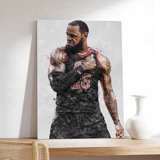 Foto 7 | Foto 7 | Póster De Lona Ysyacj Lebron James 1 Para Decoración De Dormitorio 30 X 45 Cm - Venta Internacional.