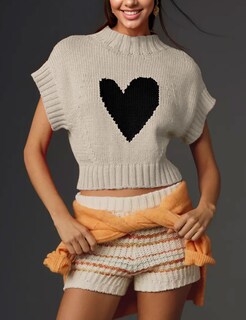 Foto 2 | Foto 2 | Jersey Sin Mangas Taqcux Con Manga Corta Para Mujer Algodón Albaricoque - Venta Internacional.