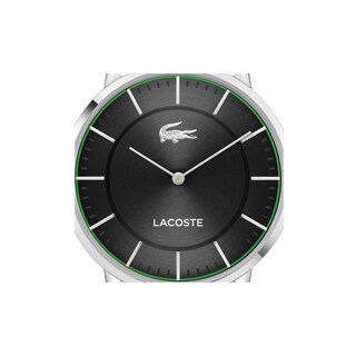 Foto 2 | Foto 2 | Reloj Para Hombre Lacoste Crocorigin 2011472 Negro 40.5 Mm Piel