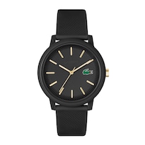 Reloj Para Hombre Lacoste Lacoste.12.12 2011233 Negro 42 Mm Silicón