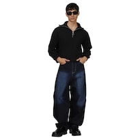 Pantalón Hombre Baggy De Mezclilla