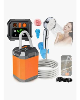 Foto 1 | Foto 1 | Portable Ducha Portatil Para Camping Regadera Portable Exterior Color Naranja Claro