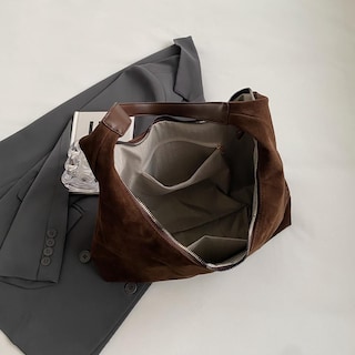 Foto 4 | Foto 4 | Bolso Hobo Lushandy De Cuero Marrón Para Mujer Con Cartera Y Correa - Venta Internacional.
