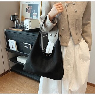 Foto 5 | Foto 5 | Bolso Tipo Hobo Fldhav De Gamuza Para Mujer Bolso Holgado De Cuero Con Hombros - Venta Internacional.
