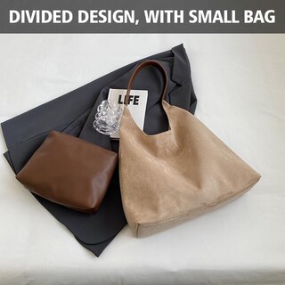 Foto 2 | Foto 2 | Bolso Maoily De Gamuza Marrón Para Mujer 2024 Beige - Venta Internacional.