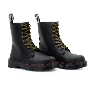 Foto 3 | Foto 3 | Botas Offlander Tipo Militar Piel Crazy Negro