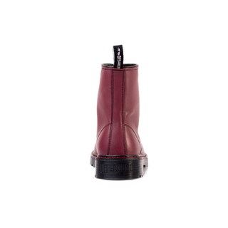 Foto 4 | Foto 4 | Botas Offlander Tipo Militar Piel Napa Vino Costura Negras