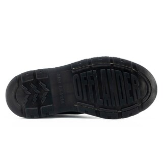 Foto 5 | Foto 5 | Botas Offlander Tipo Militar Piel Crazy Negro Huesos Blancos Bordados