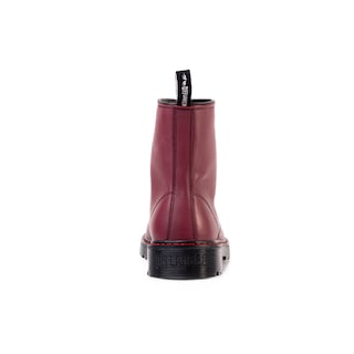 Foto 4 | Foto 4 | Botas Offlander  Tipo Militar  Piel Napa  Vino  Costura Negras