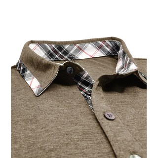 Foto 3 | Foto 3 | Polo Aulemen De Manga Larga Con Bolsillo Para Hombre Color Caqui - Venta Internacional.