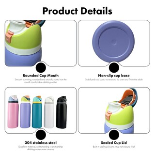 Foto 6 | Foto 6 | Botella De Agua Baisedexue De Acero Inoxidable Con Aislamiento De 950 Ml - Venta Internacional.