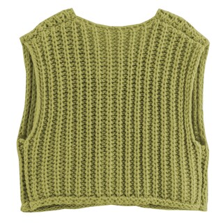 Foto 2 | Foto 2 | Cárdigan Corto Sin Mangas Ainangua Para Mujer Amarillo-verde - Venta Internacional.