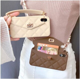 Foto 6 | Foto 6 | Funda De Teléfono Tipo Cartera Unnfiko Compatible Con Iphone 16 Plus Color Marrón - Venta Internacional.