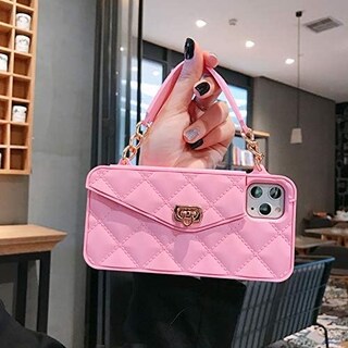 Foto 2 | Foto 2 | Funda De Teléfono Wallet Unnfiko Compatible Con Iphone 16 Pro Color Rosa - Venta Internacional.