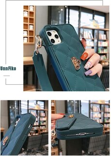 Foto 4 | Foto 4 | Funda Para Teléfono Wallet Unnfiko Compatible Con Iphone 16 Pro - Venta Internacional.