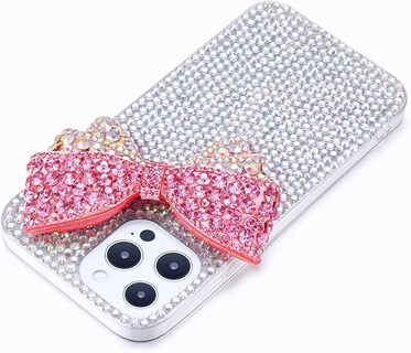 Foto 3 | Foto 3 | Funda De Teléfono Max-abc Bling Glitter Para Iphone 14 Pro Max - Venta Internacional.