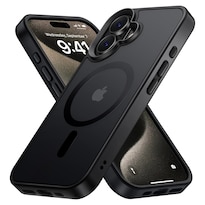 Funda De Teléfono Tigowos Strong Magnetic Para Iphone 16 Plus  Color Negro - Venta Internacional.