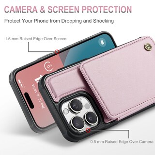 Foto 3 | Foto 3 | Funda Tipo Cartera Vinich Para Iphone 16 Pro 6.3 Con Tarjetero - Venta Internacional.