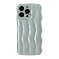 Funda De Teléfono Para Iphone 16 Pro Water Ripple Grey - Venta Internacional.