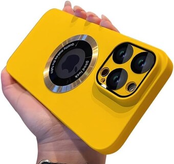 Foto 1 | Foto 1 | Funda De Teléfono Doulings Magnetic Series Para Iphone 16 Pro Color Amarillo - Venta Internacional.