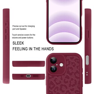 Foto 5 | Foto 5 | Funda De Teléfono Mowime Compatible Con Iphone 16 De 6.1 Pulgadas Con Estampado De Leopardo - Venta Internacional.