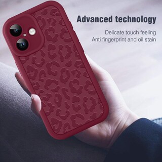 Foto 7 | Foto 7 | Funda De Teléfono Mowime Compatible Con Iphone 16 De 6.1 Pulgadas Con Estampado De Leopardo - Venta Internacional.