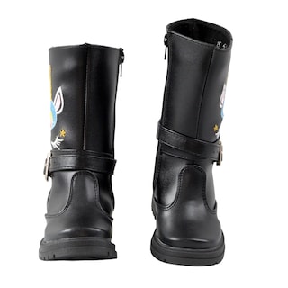 Foto 2 | Foto 2 | Bota Botin Para Niña Bordada Unicornio Casual Comoda Ligera Moda Antiderrapante Cierre Lateral