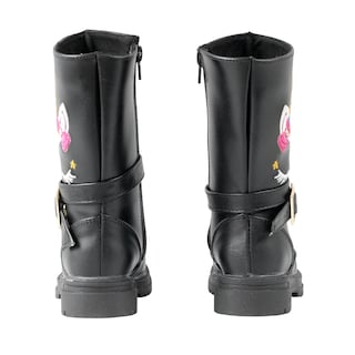 Foto 4 | Foto 4 | Bota Botin Para Niña Bordada Unicornio Casual Comoda Ligera Moda Antiderrapante Cierre Lateral