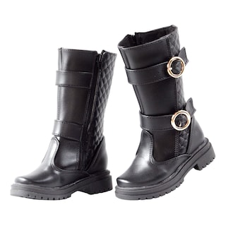 Foto 2 | Foto 2 | Bota Botin Para Niña Hebilla Casual Comoda Ligera Moda Antiderrapante Cierre Lateral