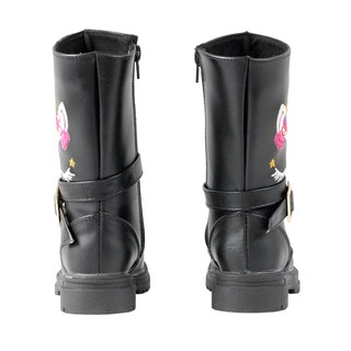 Foto 4 | Foto 4 | Bota Botin Para Niña Bordada Unicornio Casual Comoda Ligera Moda Antiderrapante Cierre Lateral