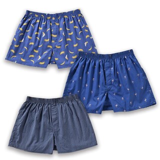 Foto 1 | Foto 1 | Pack De 3 Calzoncillos Tipo Bóxer Cinvik Cool Design 100% Algodón Para Hombre - Venta Internacional.