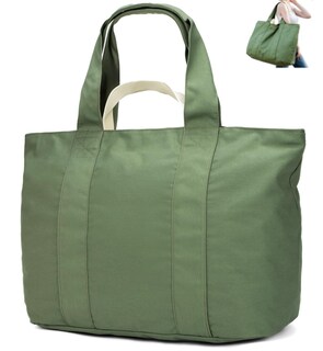 Foto 1 | Foto 1 | Bolsa Bagelite De Lona Grande Para Mujer 22 Pulgadas 50 L Color Verde - Venta Internacional.