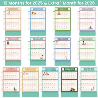 Foto 7 | Foto 7 | Calendar Suphigher 2025 Para Nevera Con Alas Desplegables - Venta Internacional.