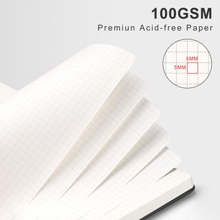 Foto 3 | Foto 3 | Cuaderno Ahgxg Papel Cuadriculado A4 100 G/m² 110 Páginas Tapa Dura - Venta Internacional.