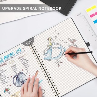 Foto 6 | Foto 6 | Cuaderno Ahgxg Papel Cuadriculado A4 100 G/m² 110 Páginas Tapa Dura - Venta Internacional.