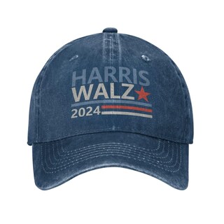 Foto 3 | Foto 3 | Sombrero Harris Walz 2024 Para Hombre Con Forma De Broma Regalo Camisa Camiseta Con Bandera - Venta Internacional.