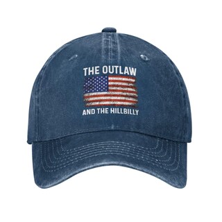Foto 1 | Foto 1 | Gorro Con Bandera Cap Foesunit Outlaw Hillbilly 2024 Azul Marino - Venta Internacional.