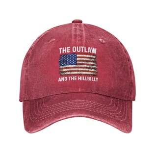 Foto 1 | Foto 1 | Sombrero Foesunit Outlaw Hillbilly 2024 Con Bandera Para Hombre Y Mujer - Venta Internacional.
