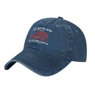 Foto 2 | Foto 2 | Gorro Foesunit Outlaw Hillbilly 2024 Con Bandera Azul Marino Para Hombre - Venta Internacional.