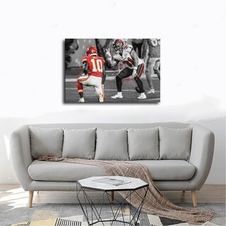 Foto 4 | Foto 4 | Póster Sobre Lienzo Qunan Sports Antoine Winfield Jr. ¿y Tyreek Hill - Venta Internacional.