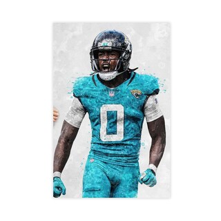 Foto 1 | Foto 1 | Póster Sobre Lienzo Qunan Sports Calvin Ridley 30 X 45 Cm Sin Marco - Venta Internacional.